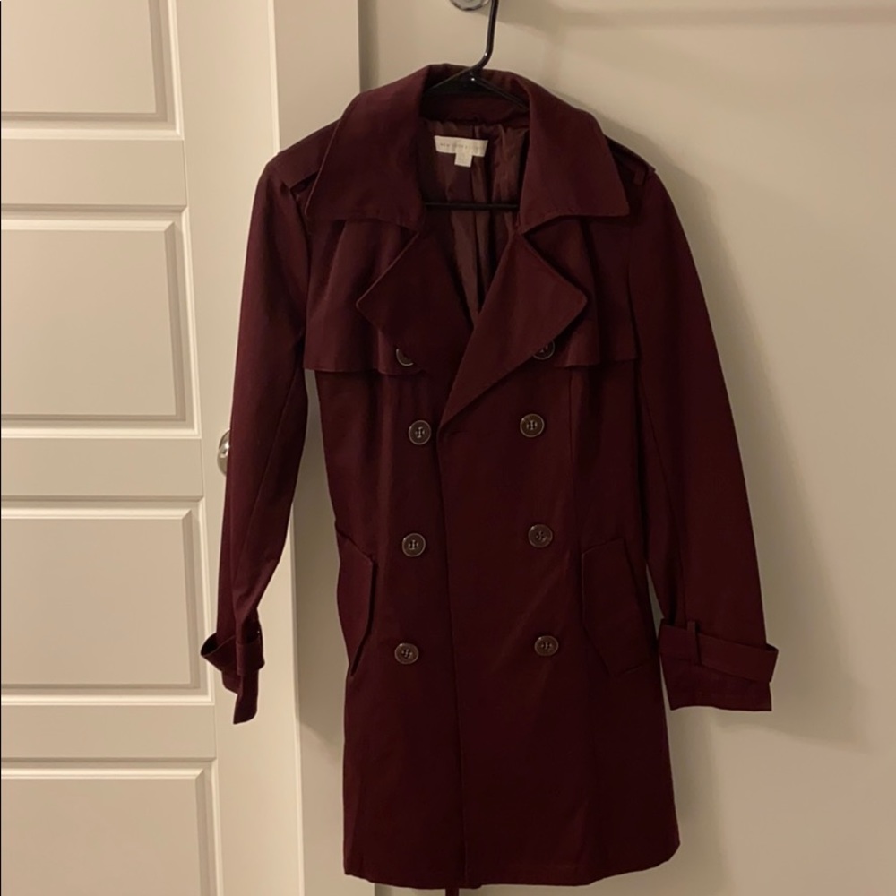 NY & Company Trench Coat-size M